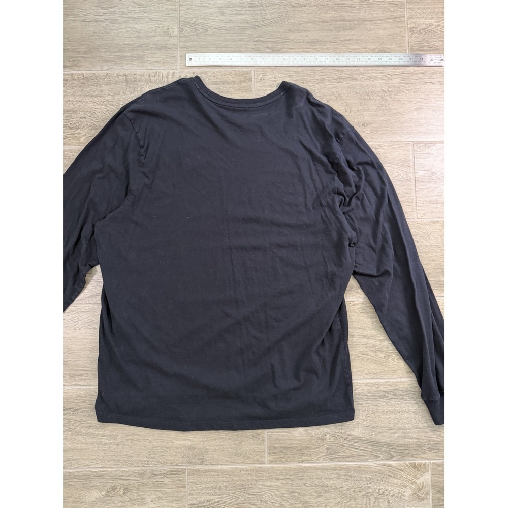 Minnesota Vikings Long Sleeve Shirt Mens 3XL Black NFL 47 Brand Graphic Tee - Picture 10 of 13